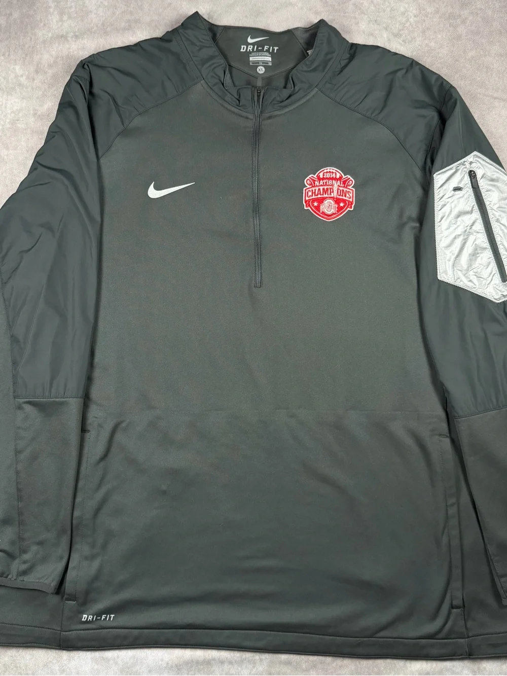 Nike Ohio State 2014 National Champions 1/4 Zip XL
